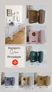 (Bisa costum nama) Al-Quran A5  Ajra Series free Tasbih Kristal Premium