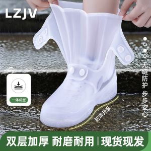 Tất Đi Mưa Chống Trượt Chống Thấm Nước Chống Mài Mòn Dày Bằng Silicon Dành Cho Nam Và Nữ Dùng Ngoài Trời Tất Đi Mưa