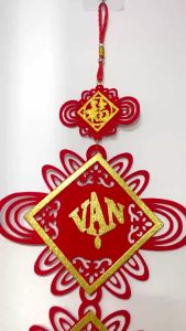 CẶP KHÁNH VUÔNGTRÒN CÂU ĐỐI CHÚC MỪNG NĂM MỚI - VẠN SỰ NHƯ Ý