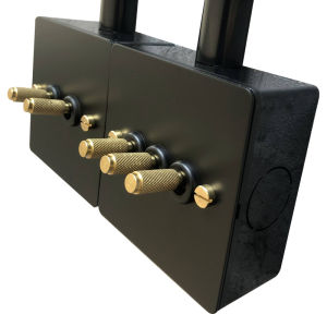 PIALT | Retro Black Stainless Steel Toggle Switch