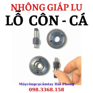Bánh răng máy Chà nhám (Giáp lu xe-tăng) MKT-MT 9403 và DCA AST610 . Nhông lớn Lỗ trục cá-vét hoặc Lỗ Trục Côn