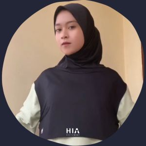 HIA Everywear Adeeva Sport Hijab Olahraga Wanita Instant Slim Spandex