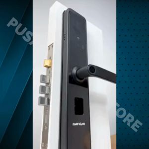 TaffHOME Gagang Smart Door Lock Pintu Rumah Sidik Jari Fingerprint Password Card RFID Alarm XR25