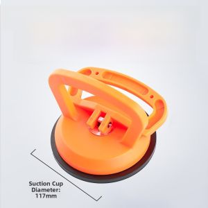 Powerful Double Three Claw Suction Cup Tile Glass Absorber Fixator Heavy Duty Industrial Floor Adhesive Moving Tool Alloy Aluminum Hand Tool