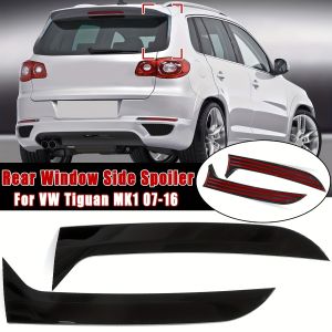Car Rear Window Side Spoiler Canard Splitter For VW Tiguan MK1 2007-2016 Rear Window Wing Spoilers Trim