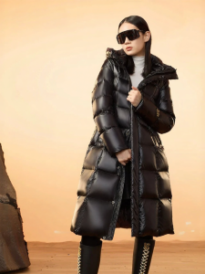 Guvet | Stylish Women Long Slim Fitting New Thick Down Jacket