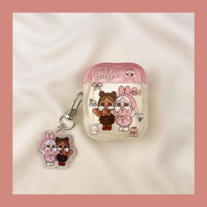 Cute Cartoon Dessert Crying Baby AirPods4 Protective Case Wireless Bluetooth pro Earphone Cover Second Generation Third Generation AIPods2 AirPodPro Fourth Generation Box