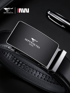 SEPTWOLVES | Young Mens Business Casual Genuine Leather Belt