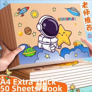 Cartoon Drawing Book for 1st Grade Children Hand Drawing and Sketching Special Blank Painting