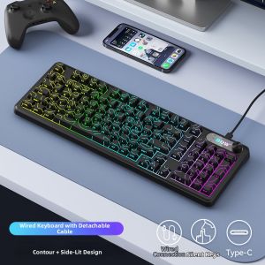 B.O.W | 3 Mode Wireless Bluetooth Keyboard for Gaming and Office Mouse Set