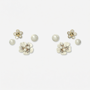 chikoku | Vintage Sparkle Clogs DIY Flower Pearl Decor