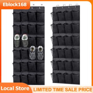 Bestseller Large Over 24 Pocket Hanging Shoe Rack Organizer Mesh Shoe Box Shoes Organizer Storage Wall Mounted