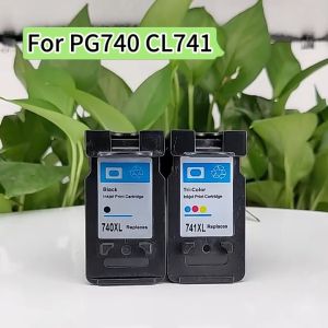หมึกใช้ได้กับแคนนอน741ตลับหมึก MX377หมึกแคนนอน741XL หมึกแคนนอน741 740หมึกแคนนอน740หมึก PG740หมึก Canon 741 PG CL741XL 740XL สำหรับ MG3670 MG3170 MG3570 MG3600