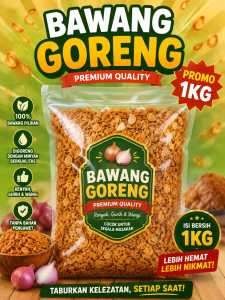 Bawang goreng murah 1 kg pake ubi