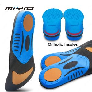 MIYIO 1Pair Premium Orthotic Insoles High Arch Support Insoles for Shoes Sole Pad Orthopedic Insoles Flat Feet for Plantar Fasciitis Pain