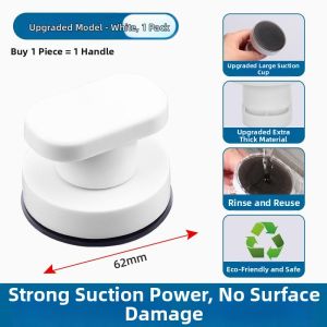 MUHUALAN | No Drilling Suction Cup Handle