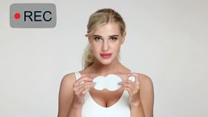 300PCS Underarm Sweat Pads Disposable Armpit Sweat Stickers Absorbent Non Woven Fabric Sweat-absorbing Patch