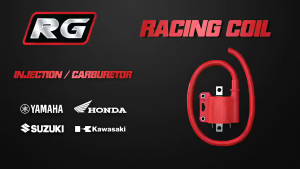 คอยไฟซิ่ง RG คอยไฟซิ่ง คอยไฟแต่งซิ่ง คอยไฟแรง สำหรับรถคาร์บูทุกรุ่น / หัวฉีดทุกรุ่น ทุกยี่ห้อ คอยล์ไฟแต่ง ของแต่งเวฟ
