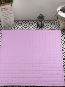 Nordic Style Pure Cotton Carpet Square Crawling Pad Reading Corner Home Use Floor Mat Non Slip Soft Texture for Kids Room