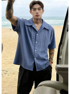 Hawaii Resort Style Short Sleeve Cuban Collar Shirt