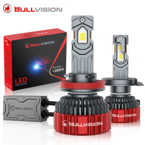 BULLVISION G5 MINI 300W H7 Led Headlight Bulbs 6000K LED H1 H4 H11 HB3 9005 HB4 9006 9012 HIR2 Led Double Copper Tube 12V 2pcs
