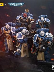 Joytoy Dark Source Warhammer 40K Extreme Warrior Guard Veteran Five-Man Set JT9800 Collectible Action Figure Model