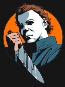 KAYOU | Bộ Tranh Kim Cương 5D Halloween Kills Dán Đầy Đủ Michael Myers Tranh Thêu Chữ Thập Tranh Ghép Mảnh Trang Trí Nhà Cửa