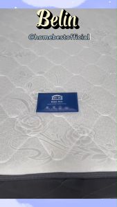 Home Best [แถมหมอนยางพาราแท้] รุ่น Belin 6นิ้ว แน่น เฟิร์ม รองรับสรีระ ลดสาเหตุของการปวดหลัง ที่นอน 3ฟู 3.5ฟู 5ฟู 6ฟู