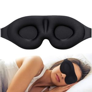 3D Contour Cup Sleep Mask And Eye Mask Concave Molded Night Sleep Mask Light Blocking Soft And Comfortable Eye Mask Suitable for Travel Yoga Nap