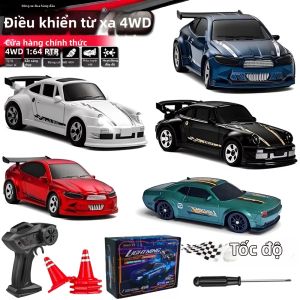 Xe Điều Khiển Từ Xa Oike Mini Drift RC 1/64 Hoặc 1/43 4WD Tốc Độ Cao Đèn LED Đồ Chơi Để Bàn Dành Cho Lứa Tuổi Từ 14 Trở Lên