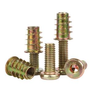 GUWANJI | Furniture Fastener Threaded Nut Bed Table Chair Cabinet Wood Embedded Nut
