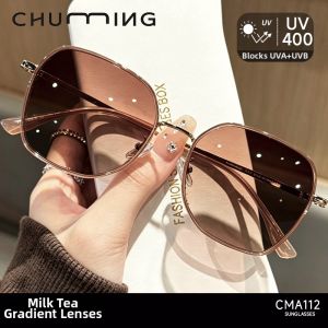 Chuming | Anti-UV Youthful Light Pink Oversized Polarized Sunglasses
