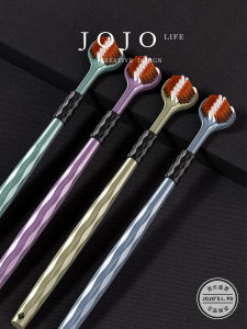 Couples Double Pack JOJOS L. PD.IRON Toothbrushes Three-Faced Wrap-Up Design Soft Bristles Adult Oral Care from China