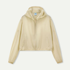 Sunproof Light Hoodie Jacket A-line Skirt Set