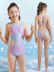 iFULL | Cute Girls Swimming Suit for Middle and Large Children