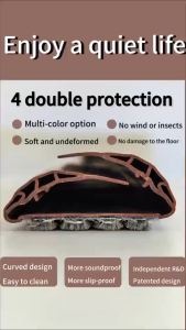 【Ship within 24 hours】Seal Strip Door Bottom Gap Silicone Rubber Door Draft Strip Stopper Sound Insulation
