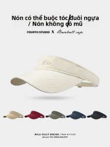 BILLI ZILLY | Mũ thể thao chạy bộ mùa hè thoáng khí ngoài trời cho nam và nữ Mũ lưỡi trai che nắng đi xe đạp Mũ rơm thêu chữ cỡ lớn