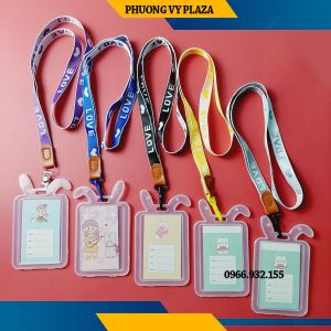 Bộ thẻ đeo học sinh nhân viên phong cách Hàn Quốc độc đáo