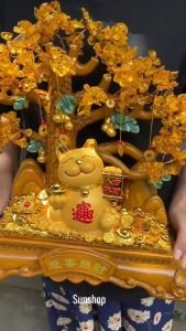 MÈO THẦN TÀI CÂY VÀNG- Quà Tặng Khai Trương Quà Tặng Tân Gia Cao Cấp Ý Nghĩa.