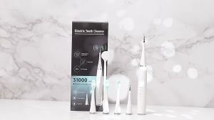 2 in 1 Teeth Cleaner Tartar Ultrasonic Tooth Cleaner Teeth Whitening Dental Scaler Tartar Remover Usb Electric Tooth Brush Electric Toothbrushes for Adult