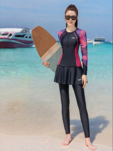 XTEP | Slimming Tummy Cover Female Swimwear Divisible Long Pants