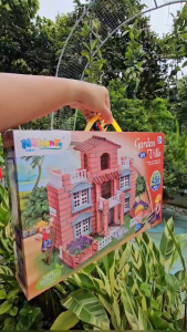 Đồ Chơi Xây Nhà Gạch Mini Bằng Nhựa Xi Măng Làm Bằng Bột Có Thể Chơi Lại Nhiều Lần Đồ Chơi Lắp Ráp Xây Nhà Bằng Gạch