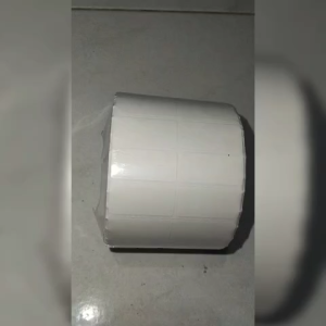 STIKER BARCODE 33 X 15MM 5000bj STICKER KERTAS LABEL THERMAL PANAS 2 BARIS 1 LINE 33X15MM