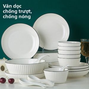 Bộ Ăn Gia Đình Sáng Tạo bằng Gốm