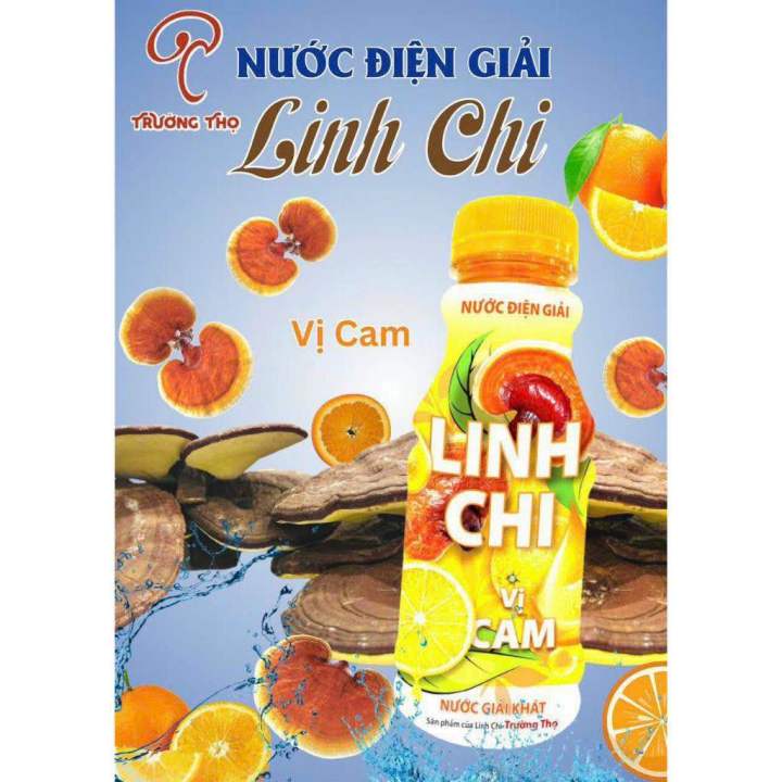Nước điện giải LINH CHI công ty Linh Chi Trường Thọ