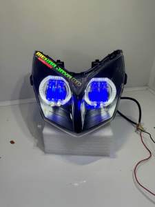 MIKA REFLEKTOR LAMPU DAIMAKER BILED 2 LENSA SUPRA X 125 BATMAN