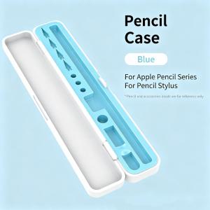 Hot Sale ABS Silicone Portable Stylus Storage Case Pen Nib Holder Protective Box