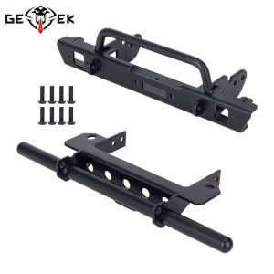 Metal Front Rear Bumper Set for 1/10 RC Crawler Car Chassis LCG Vanquish VS4-10 Phoenix Upgrade Parts