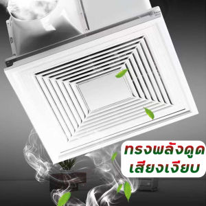 Really Good Shop พัดลมดูดอากาศ 220v พัดลมระบายอากศ ระบายอากาศ ตัวดูดอากาศ พัดลมระบายอากาศติดผนัง Exhaust fan พัดลมห้องครัว 8/10/12 นิ้ว