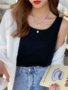 MENGBAI | Áo Camisole Đen Rộng Thời Trang cho Mùa Hè
